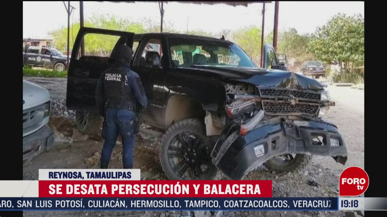 Foto: Video Persecución Balacera Reynosa Tamaulipas Hoy 5 Marzo 2020