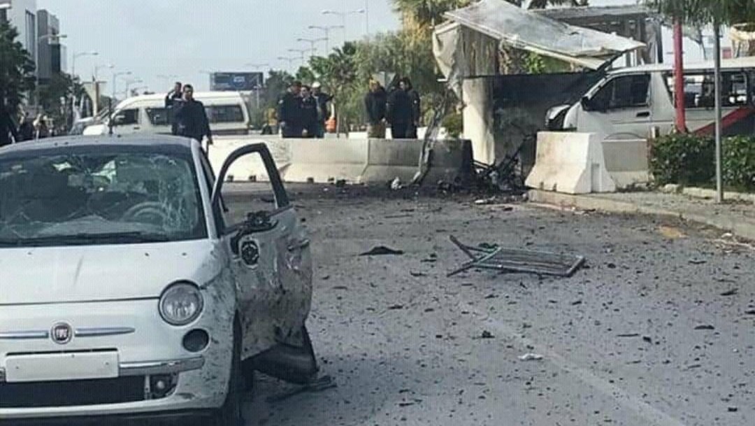 Se registra explosión cerca de la embajada de EEUU en Túnez