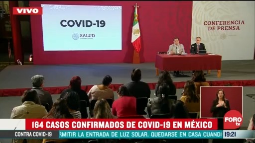 Foto: Coronavirus México Suman 164 Casos Confirmados 19 Marzo 2020