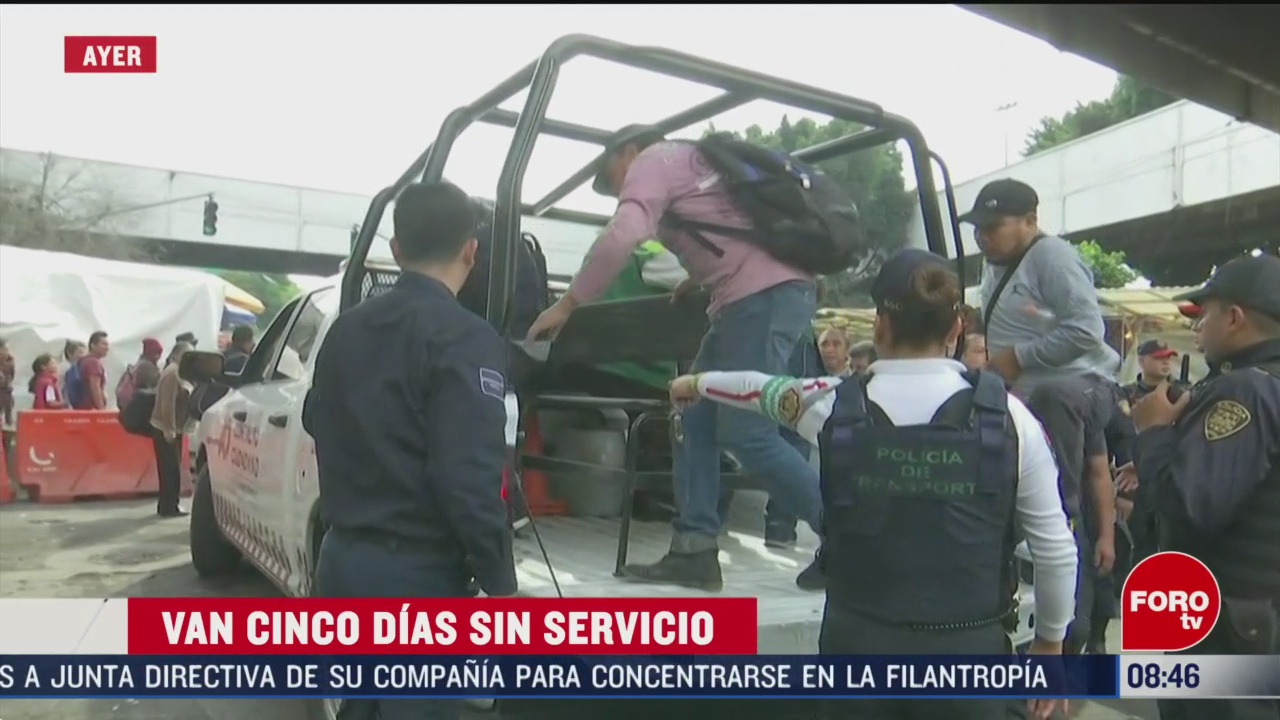FOTO: 15 marzo 2020, suman 5 dias sin servicio en metro juanacatlan tacubaya y observatorio