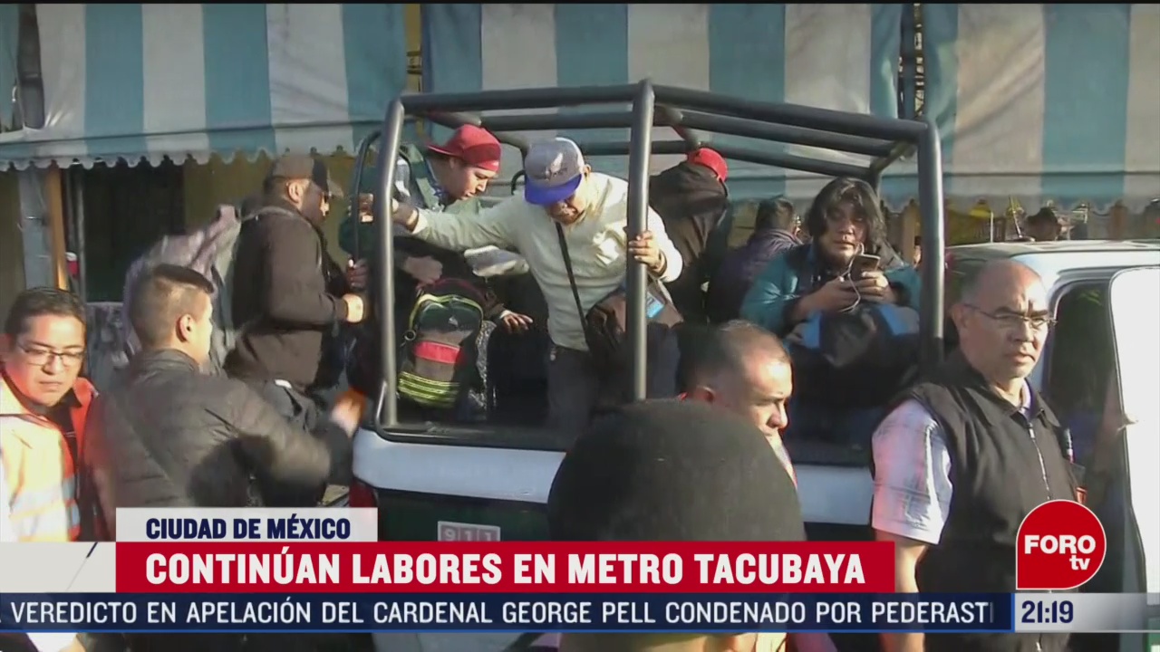 Foto: Choque Metro Tacubaya Operativo Gratuito Transporte 12 Marzo 2020