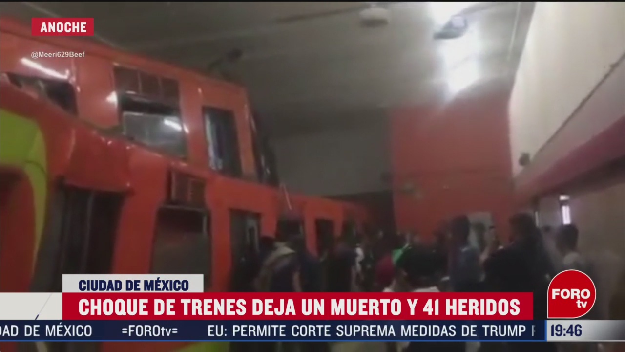 Foto: Choque Metro Tres Personas Continúan Hospitalizadas hOY 11 Marzo 2020