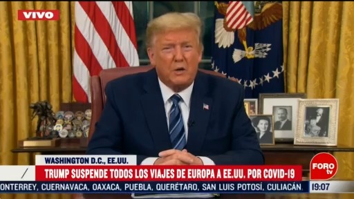 Foto: Trump Suspensión Vuelos Europa Eeuu Coronavirus Hoy 11 Marzo 2020