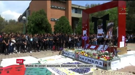 Foto: Universidad Iberoamericana Homenaje Estudiante Asesinada Salamanca Guanajuato 10 Marzo 2020