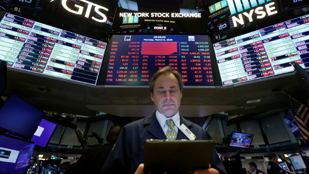 Foto: Wall Street abre con fuerte caída este lunes 9 marzo 2020