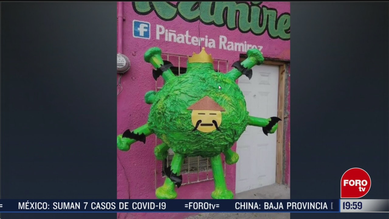 Foto: Piñata Coronavirus Ya Está A La Venta 10 Marzo 2020
