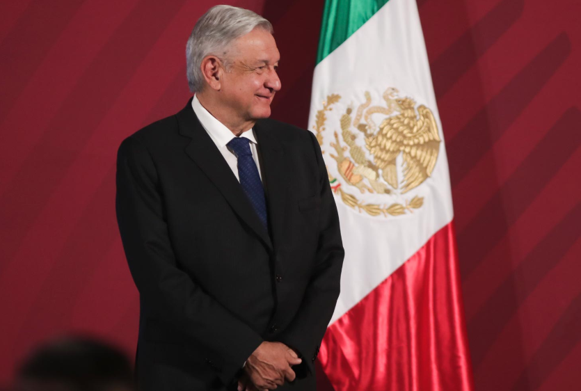 Foto: el presidente Andrés Manuel López Obrador