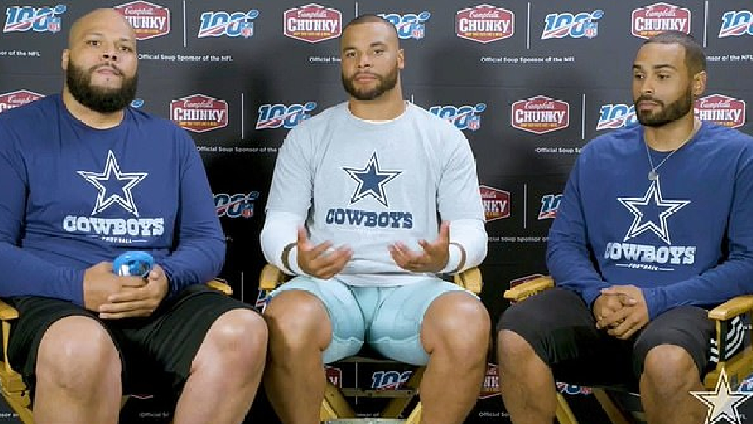 Foto: Muere hermano (izquierda) de Dak Prescott, QB de los Cowboys de Dallas, a los 32 años, 24 de abril de 2020, (Dallas Cowboys)