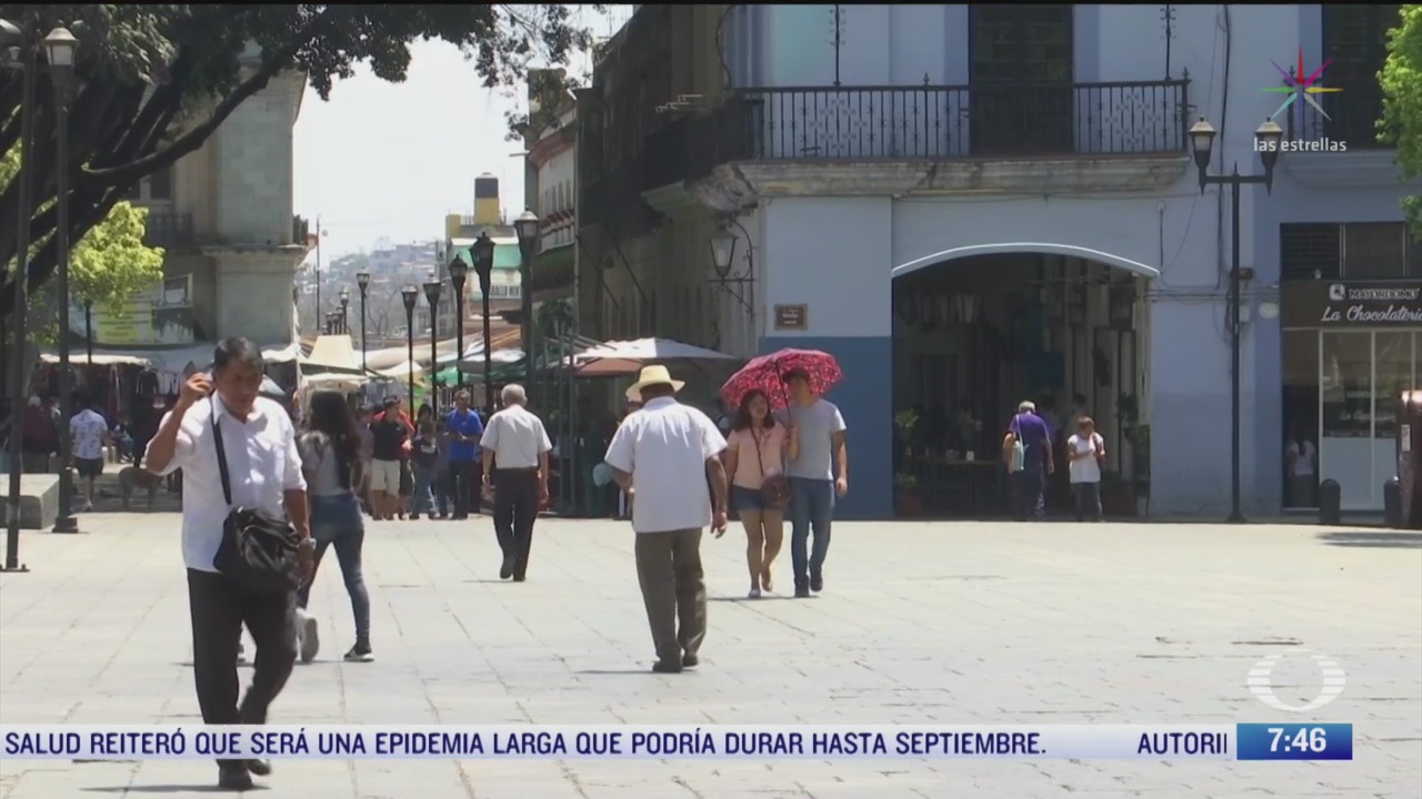 Ola de calor en Oaxaca