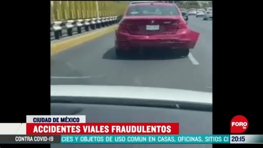 Foto: Accidentes Automovilísticos Fraudulentos Cdmx Nueva Forma Robo 17 Abril 2020