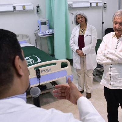 AMLO visitará hospitales habilitados para tratar pacientes con coronavirus