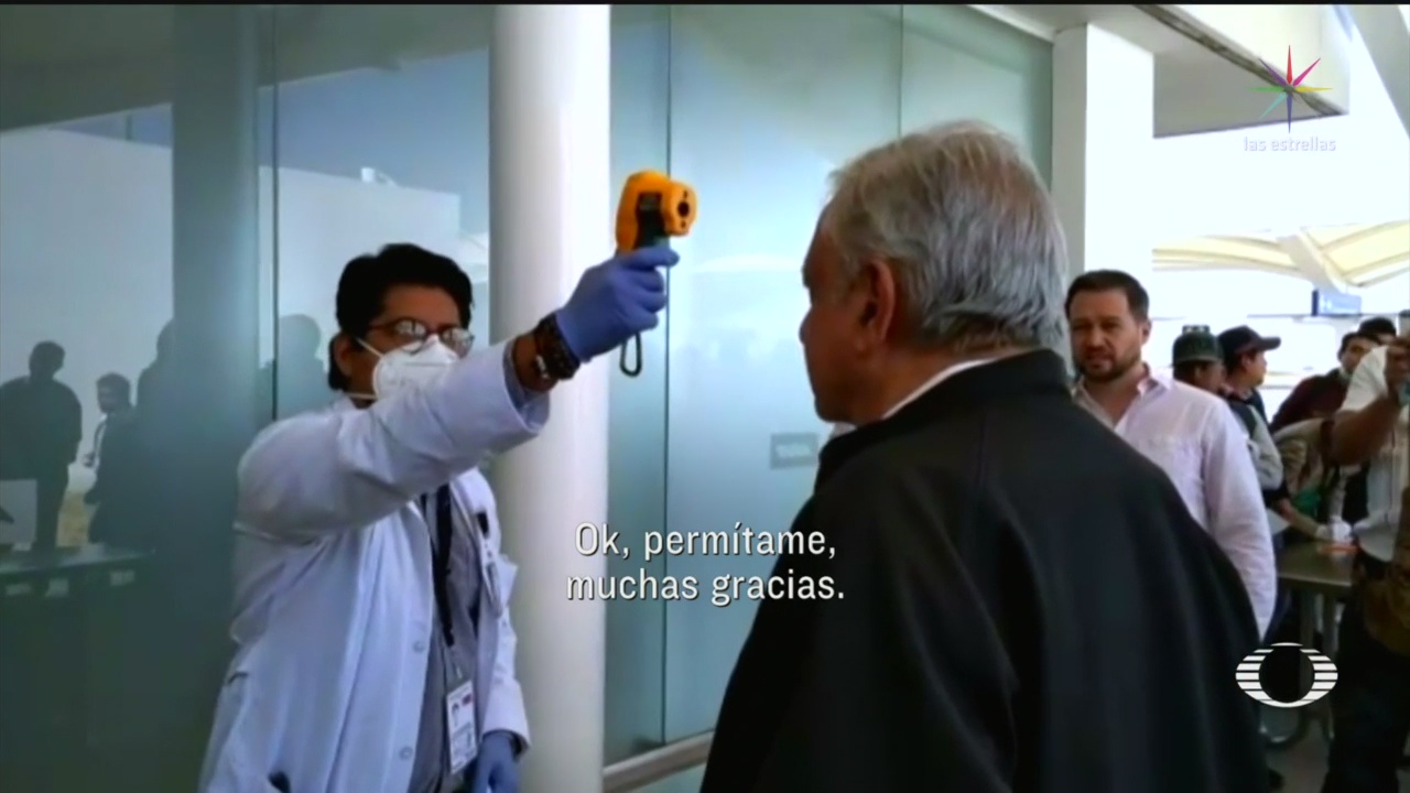 Foto: Coronavirus Amlo Inaugura Hospital Imss Oaxaca 1 Abril 2020