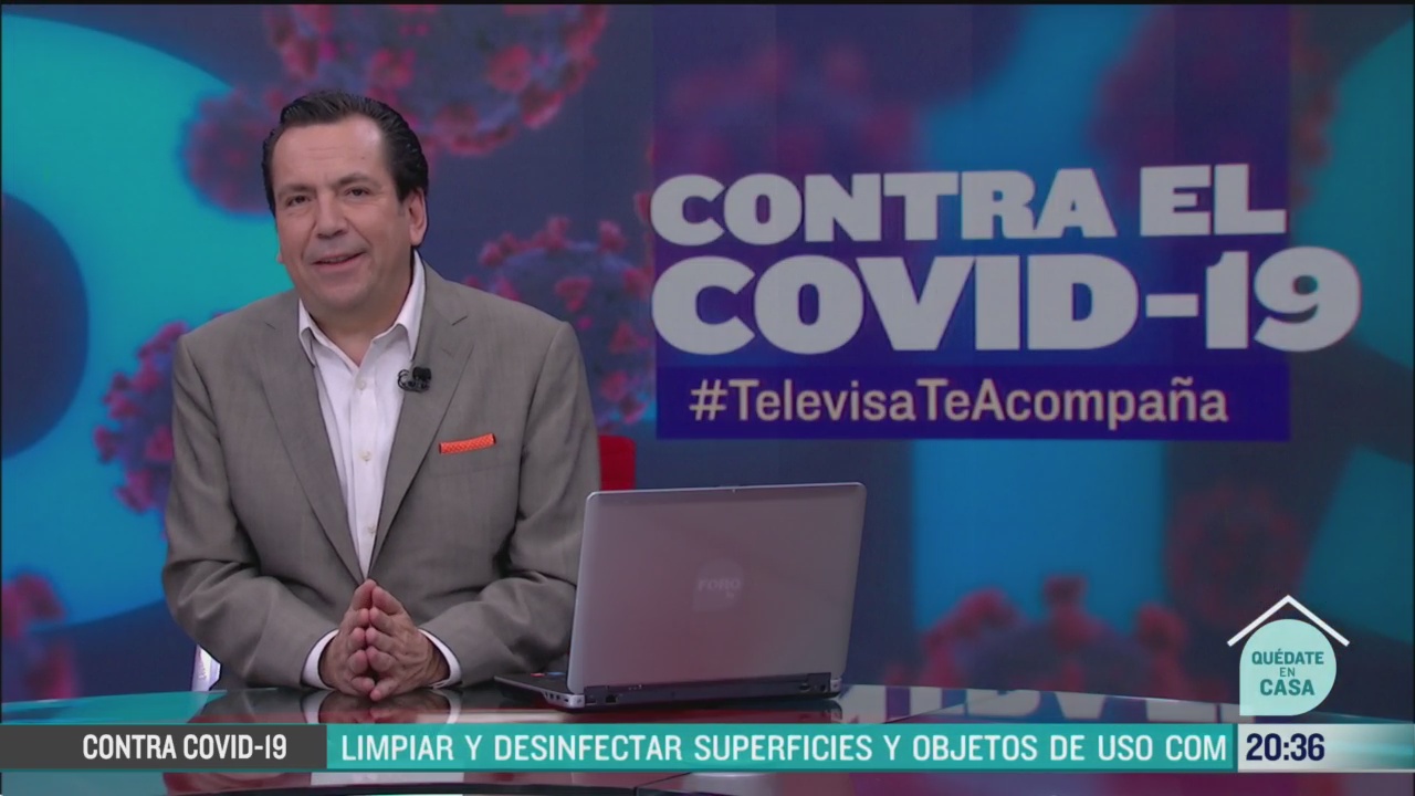 Foto: Contra El COVID Televisa Te Acompaña Recomendaciones Prevención Coronavirus Pandemia Cuarentena 8 Abril 2020