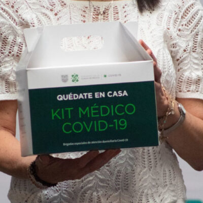 Gobierno de CDMX ha entregado dos mil 500 kits médicos contra coronavirus