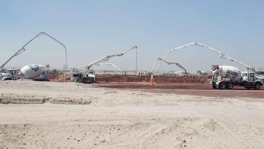 Foto: Continúa construcción del aeropuerto de Santa Lucía, anuncia Gobierno de AMLO