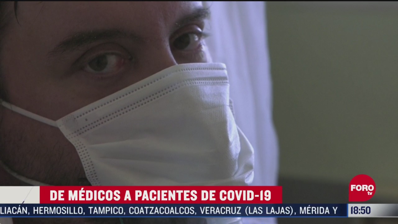 FOTO: de medicos a pacientes de coronavirus