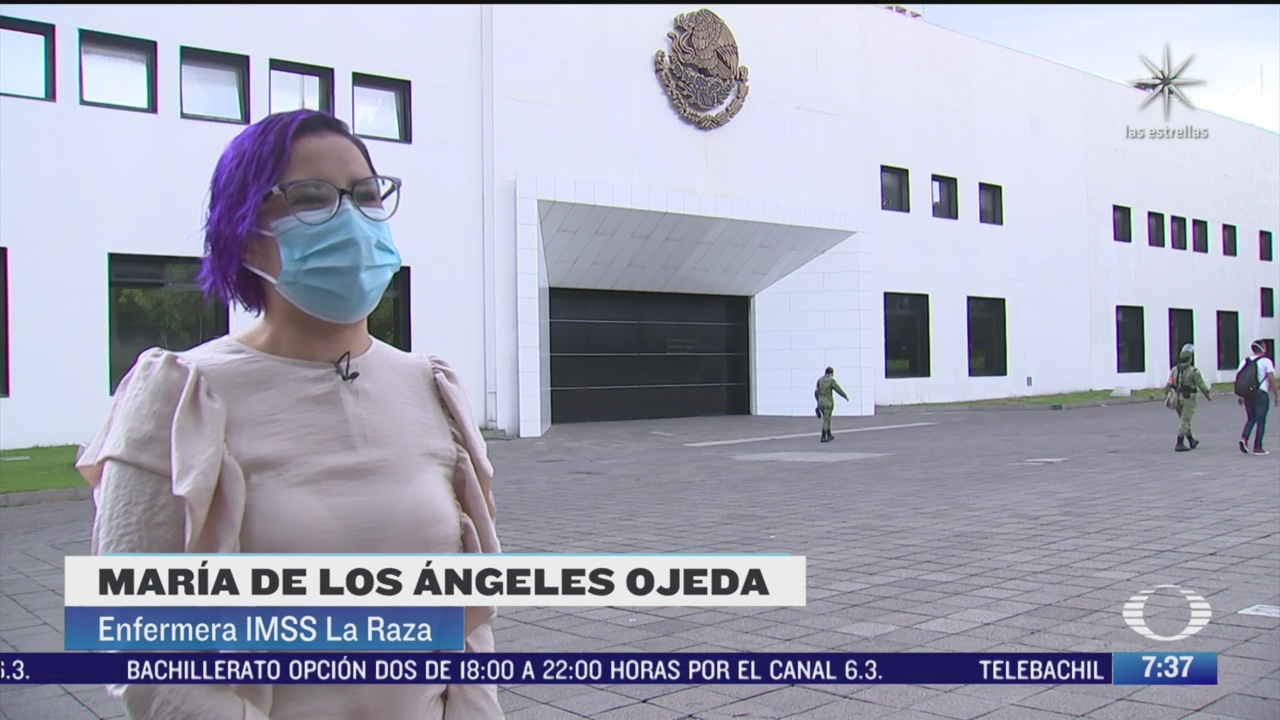 enfermera que atiende enfermos covid vive en residencia oficial de los pinos
