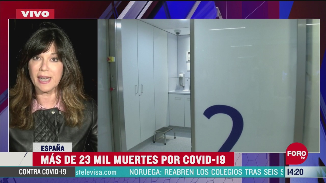 FOTO: espana contabiliza 23 mil muertos por coronavirus