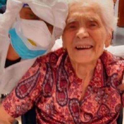 Mujer de 104 años vence al coronavirus; es la más longeva en superarlo
