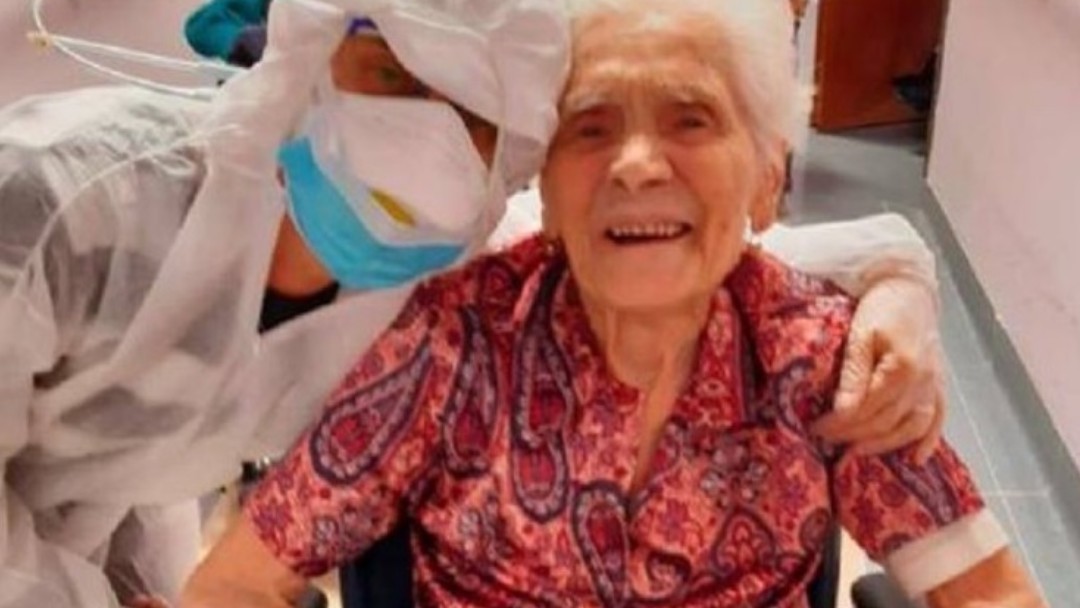Ada Zanusso, una mujer italiana de 104 años, venció al coronavirus