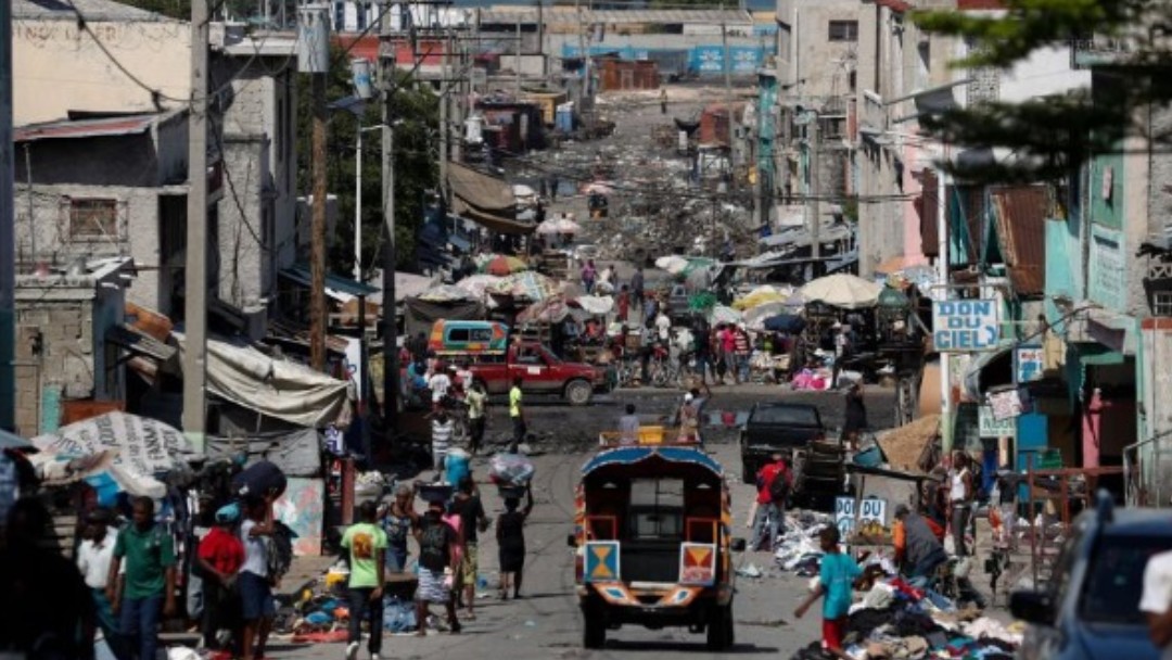 Foto: Barrio Village de Dieu, en Puerto Príncipe, Haití. Twitter/