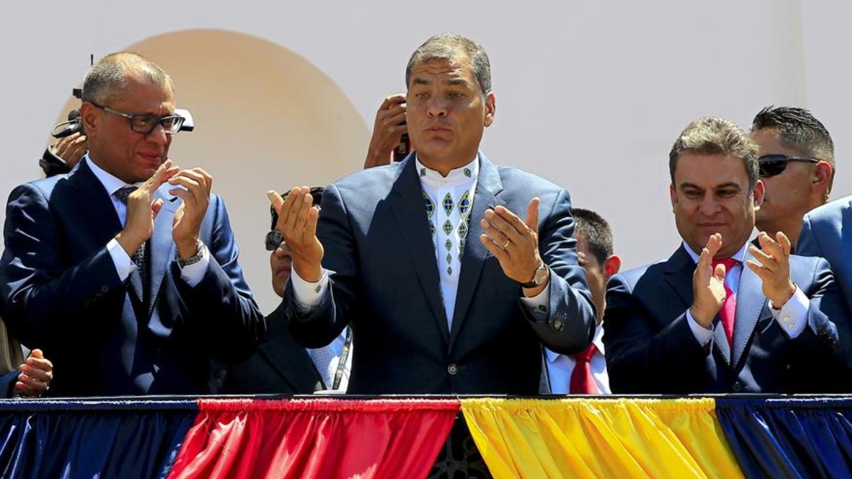 Rafael Correa es condenado a 8 años de cárcel