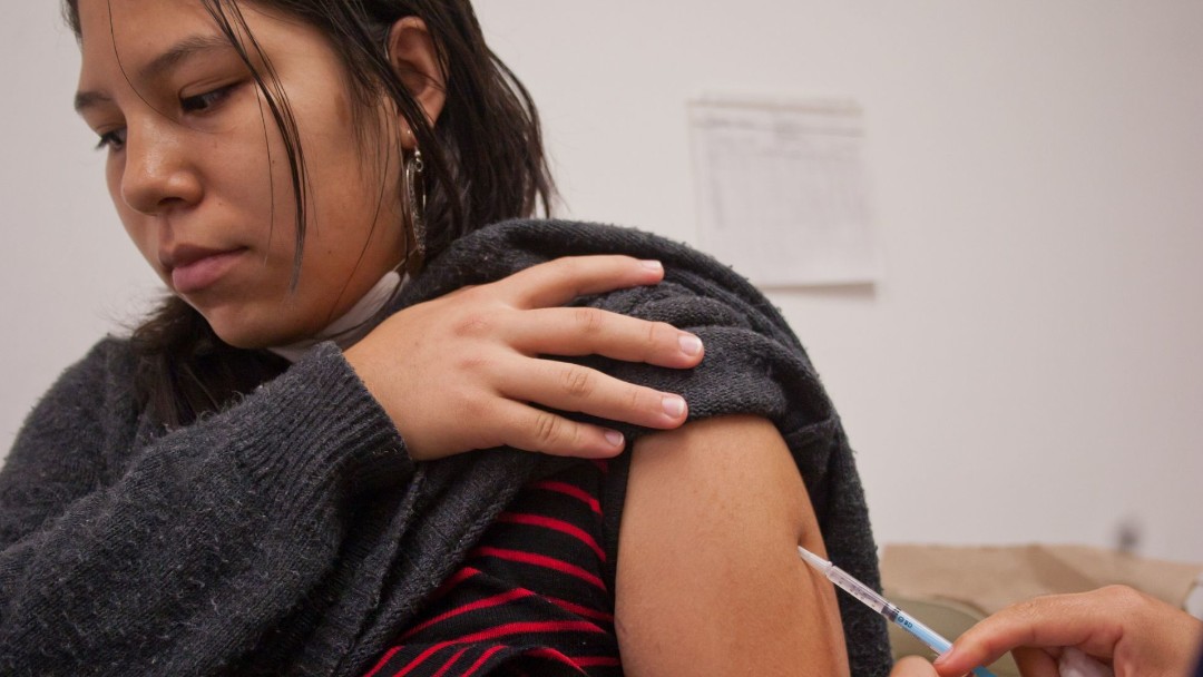 Foto: Vacuna contra el sarampión. Cuartoscuro