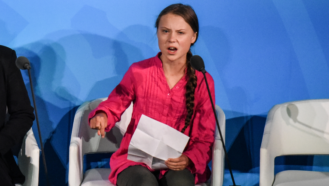 FOTO: Greta Thunberg pide a líderes unidad frente al coronavirus, el 22 de abril de 2020
