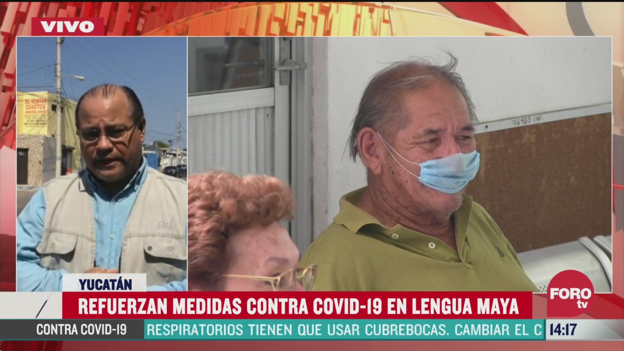 FOTO: informan medidas contra el coronavirus en lengua maya