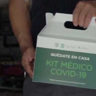 Entregan kits de apoyo para casos sospechosos de coronavirus en CDMX