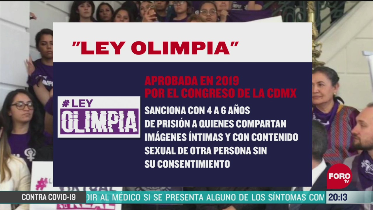 Foto: Ley Olimpica castiga casos de sextorsiones en México 7 Abril 2020