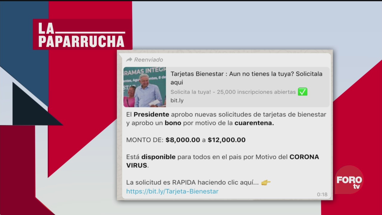 Foto: Las Supuestas Ayudas Por El Coronavirus Noticias Falsas 1 Abril 2020