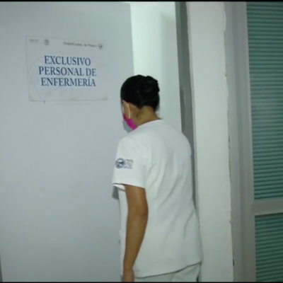 Miriam Herrera, enfermera que durante 7 horas continúas atiende a pacientes con coronavirus
