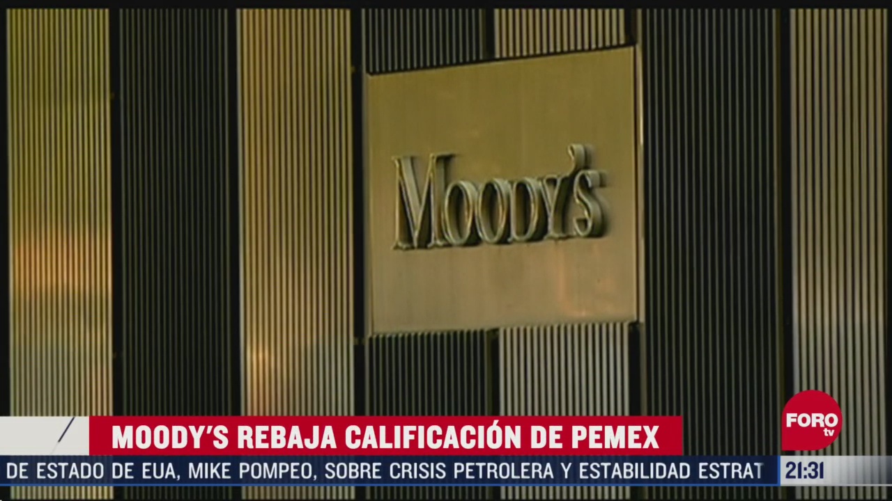 Foto: Moody’s baja calificación de México y Pemex con perspectiva negativa 17 Abril 2020
