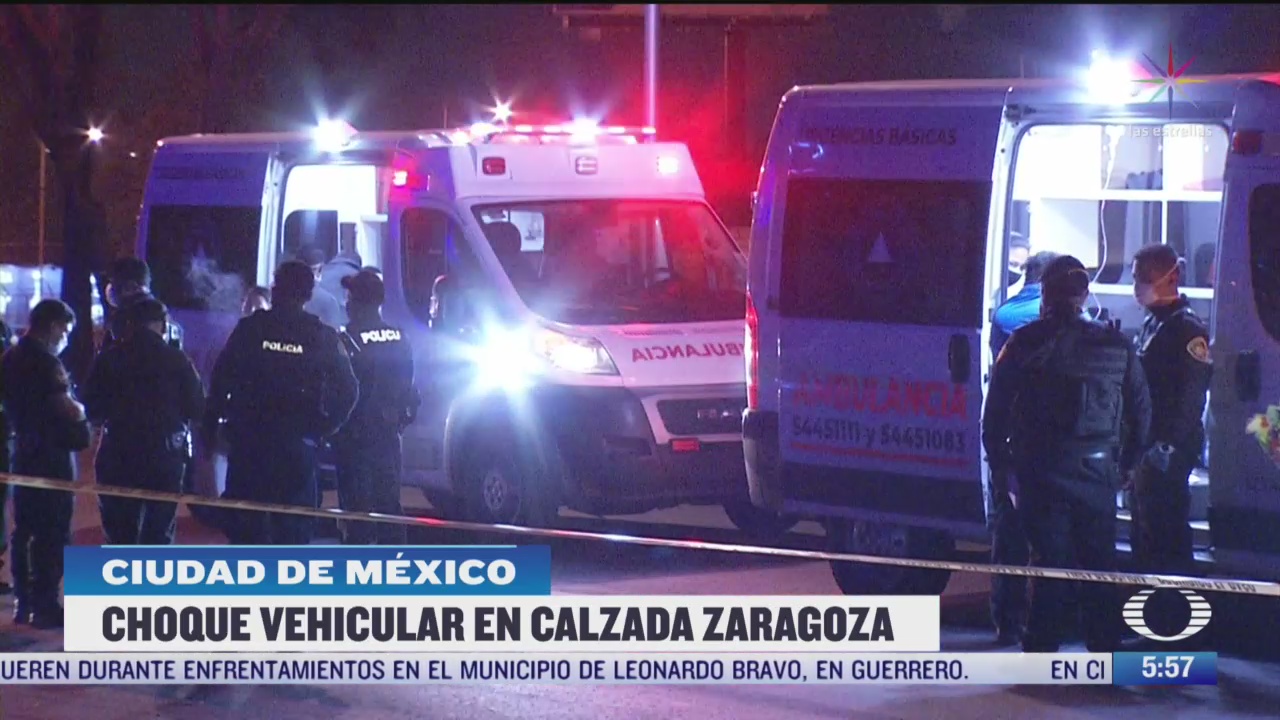 muere una persona en accidente vehicular en zaragoza en cdmx