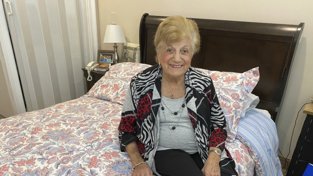 FOTO: Mujer de 90 años sobrevive a coronavirus en Estados Unidos. el 7 de abril de 2020