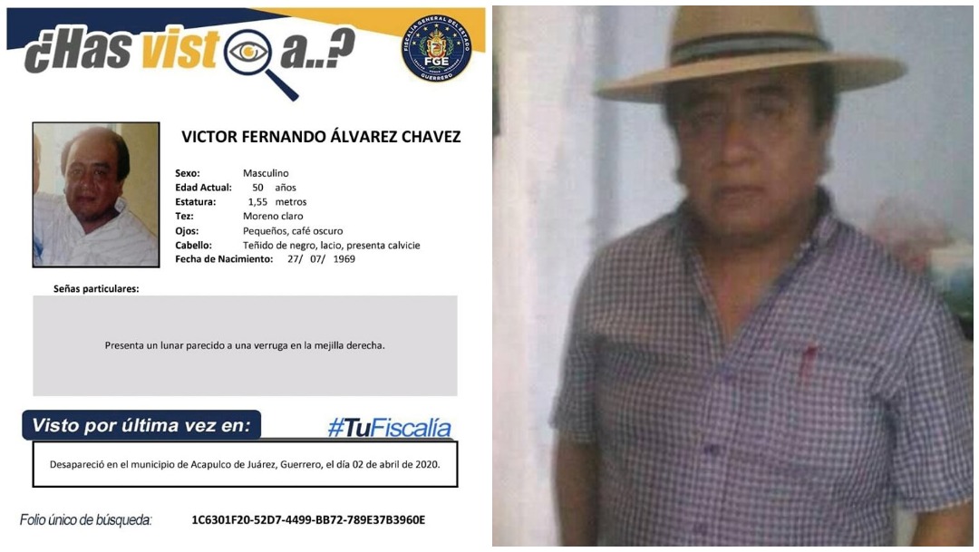 Imagen: Hallan sin vida al periodista Victor Fernando Álvarez Chavez, 11 de abril de 2020 (Facebook)