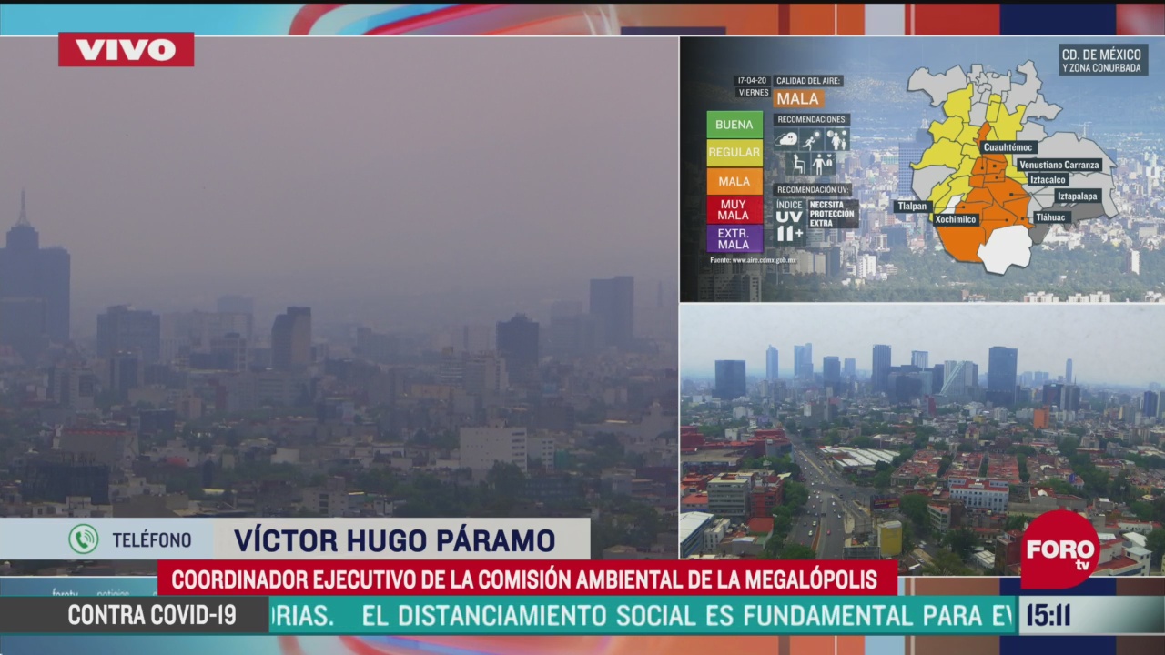 FOTO: por que hay mala calidad del aire en el valle de mexico