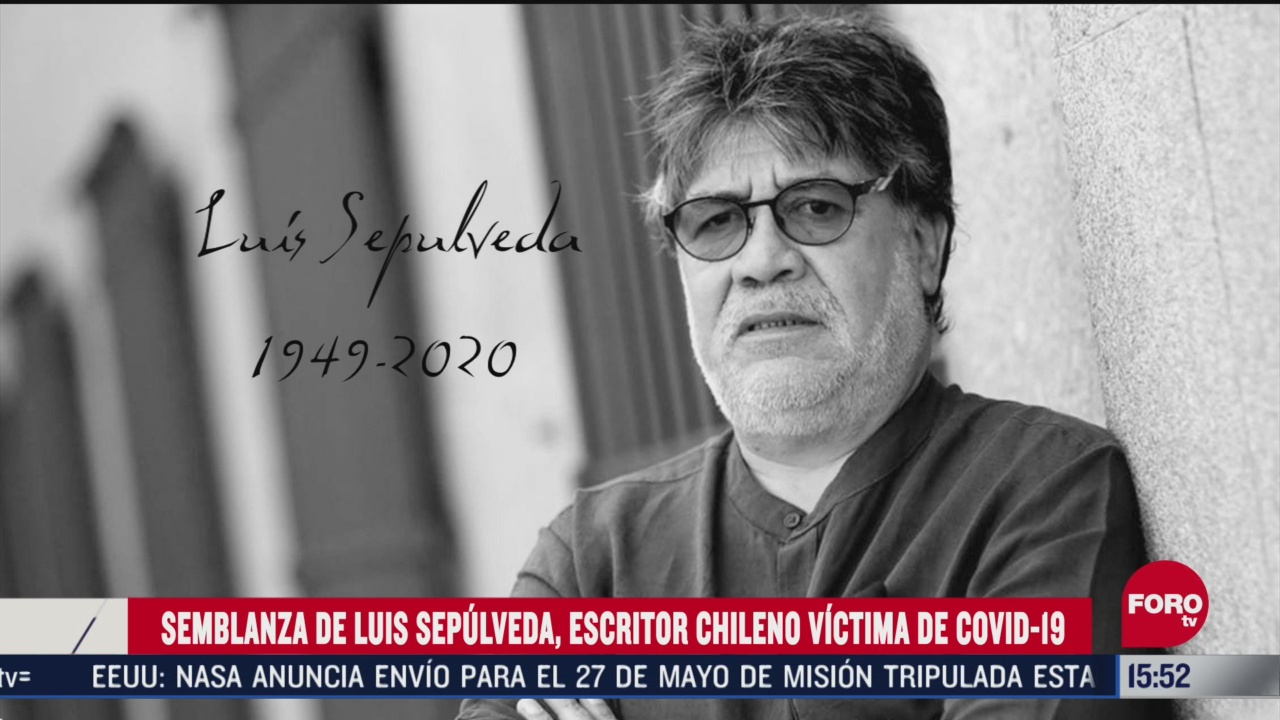 FOTO: quien era luis sepulveda escritor chileno victima de coronavirus