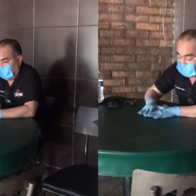 Viral: Empresario llora al pagar a sus empleados por última vez tras llegada de coronavirus a Sonora