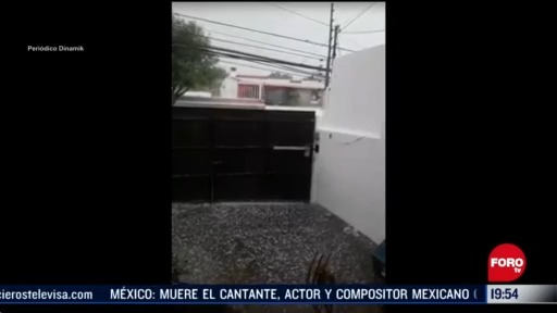 Foto: reportan granizada en atizapan estado de mexico 30 Abril 2020