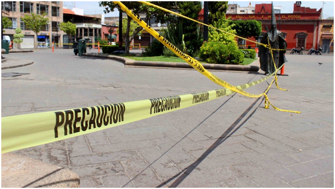 Foto: Subieron a 7 los muertos en San Luis Potosí a causa de coronavirus, 25 de abril de 2020 (MARCELO PALACIOS/CUARTOSCURO.COM)