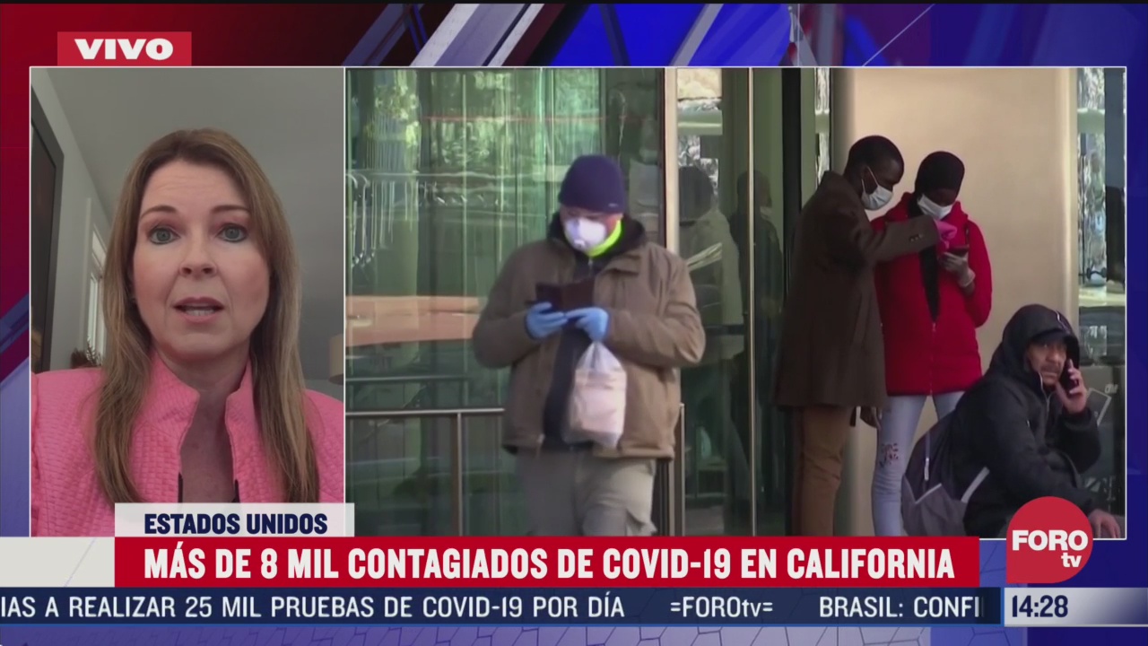 FOTO: suman mas de 8 mil contagiados de coronavirus en california