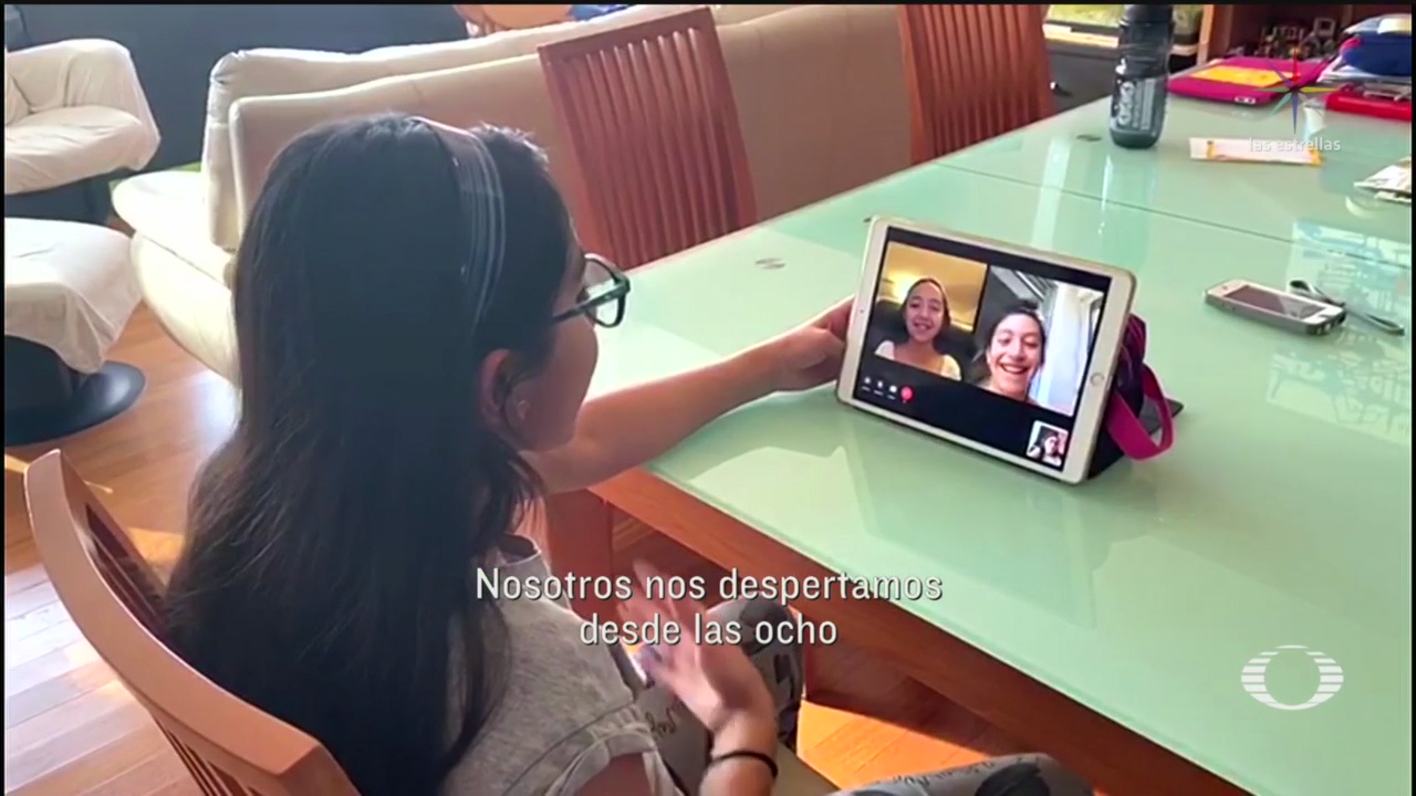 Foto: Videollamadas acercan a los amigos durante periodo de aislamiento 9 Abril 2020