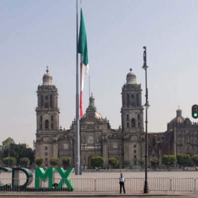 Fotos: Así lucen las calles desiertas del Centro Histórico de la CDMX