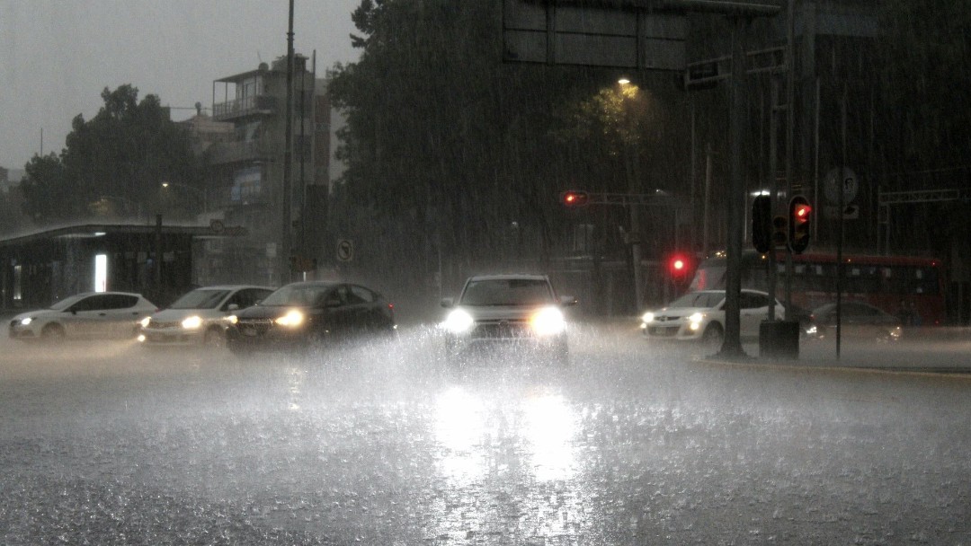 Lluvia en la zona centro de la CDMX. Cuartoscuro