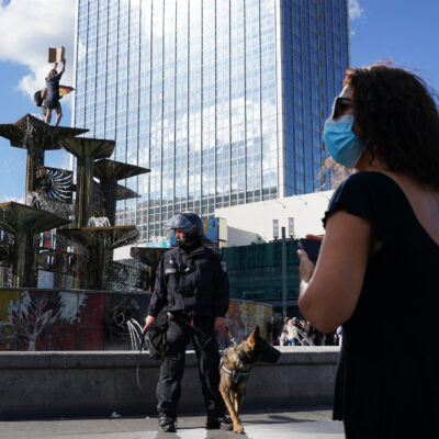 Protestas en Alemania contra las medidas restrictivas por la pandemia