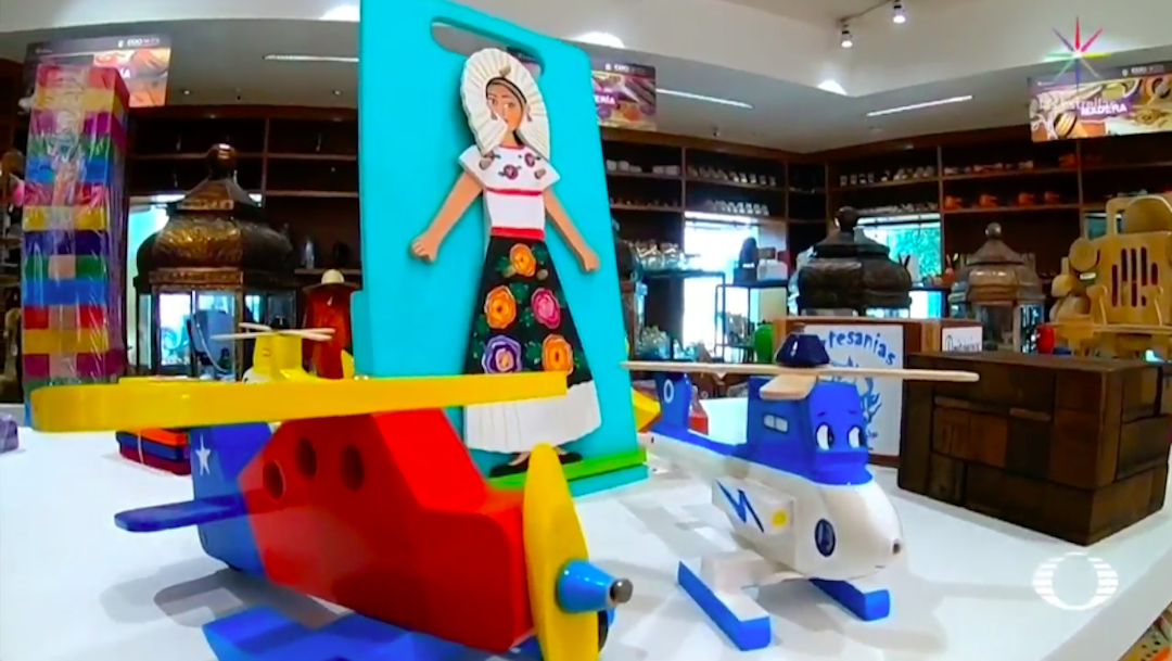 Artesanos Edomex ofertan juguetes tradicionales en internet