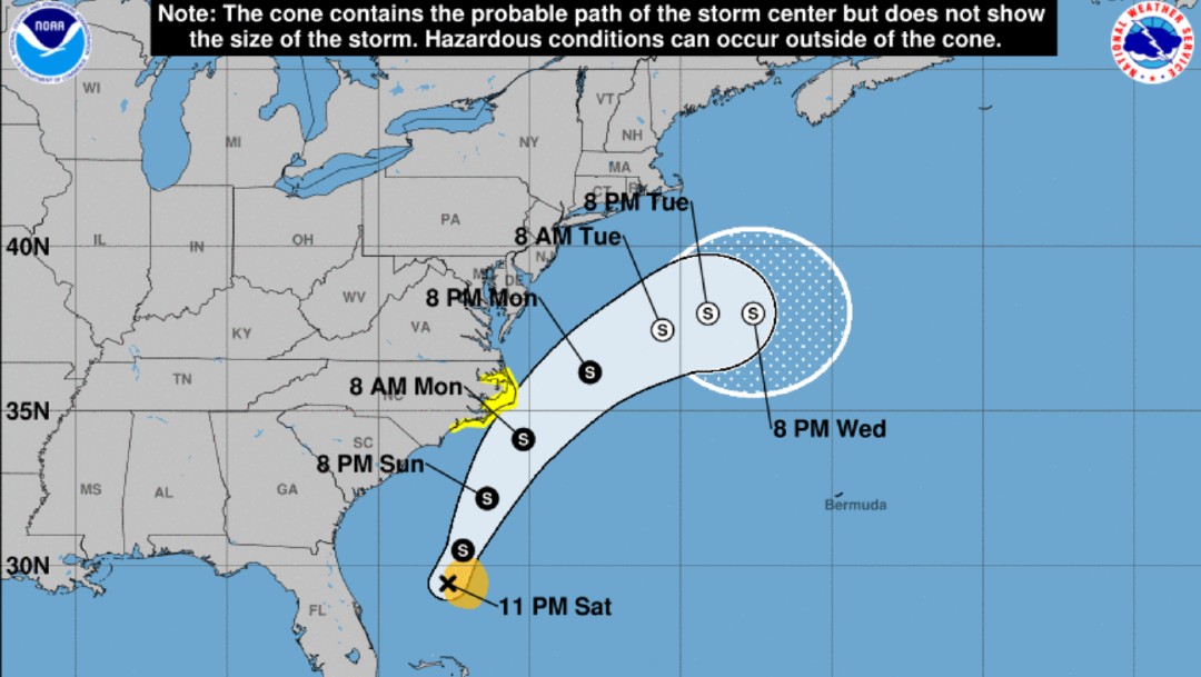 Se forma ‘Arthur,’ la primera tormenta tropical de la temporada 2020 en el Atlántico