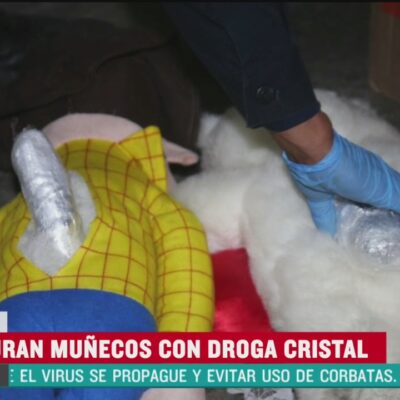 Aseguran muñecos con droga en Sinaloa